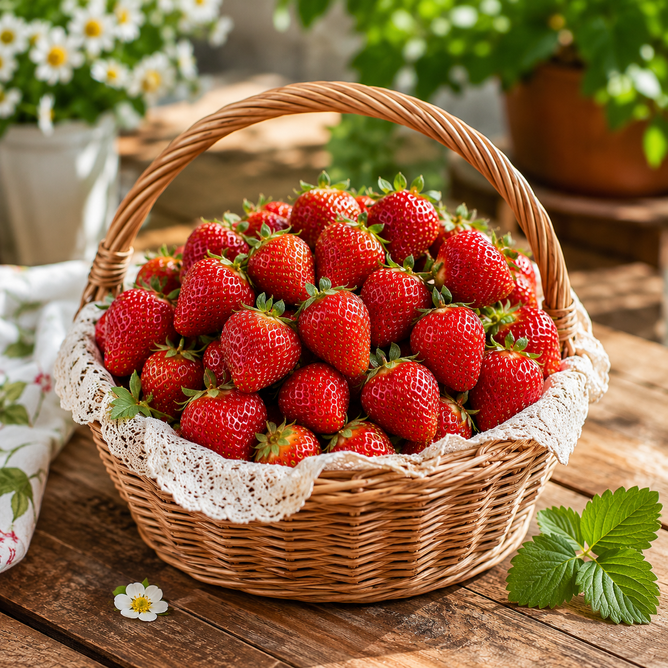 Полуниця ампельна Пендула