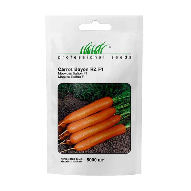 Морковь Байон F1 (Фасовка: 5 000 шт)